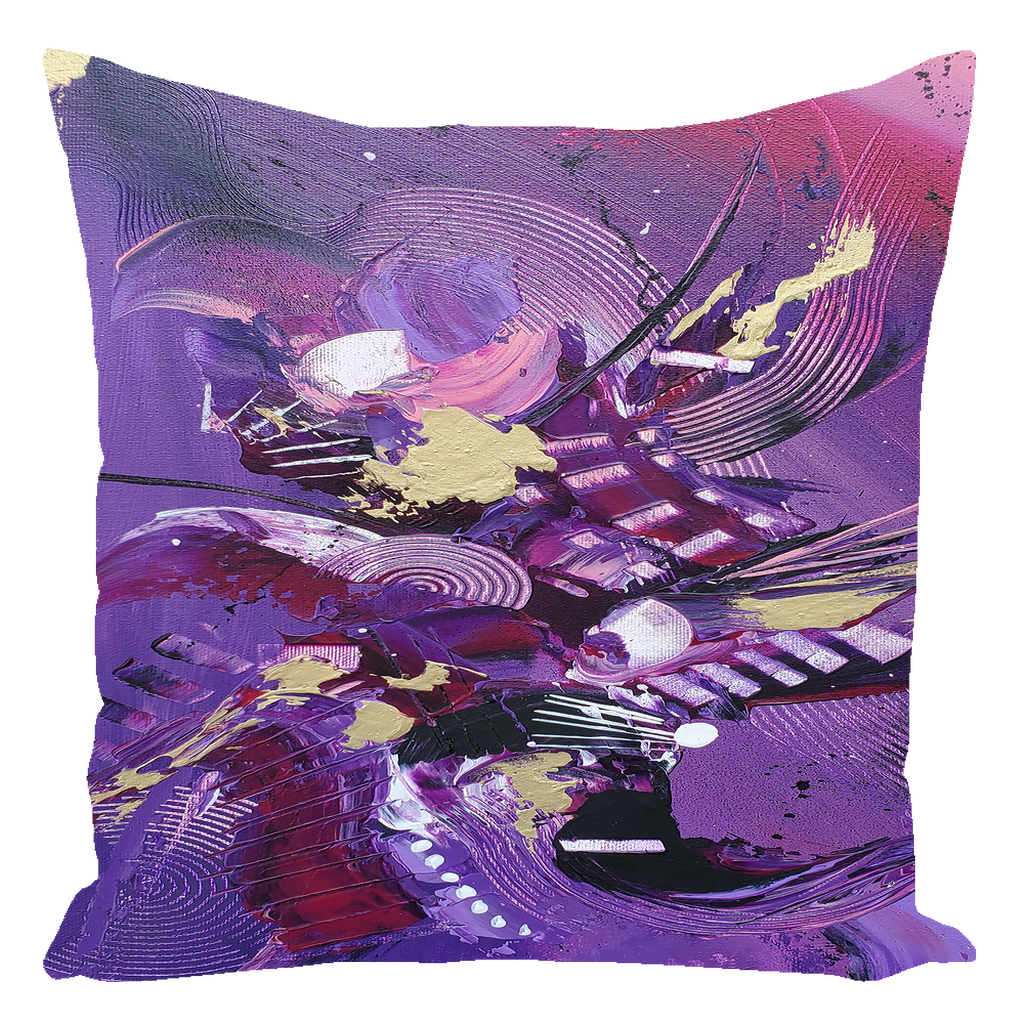 Tanzanite Throw Pillows