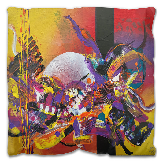 Caribbean Carnival Outdoor Pillows