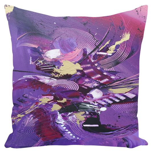 Tanzanite Throw Pillows