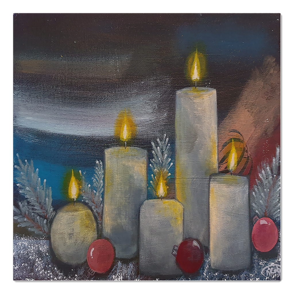 Candles Cloth Napkins
