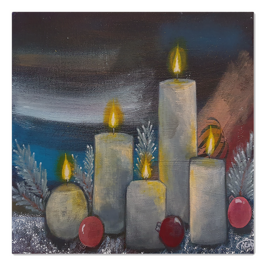 Candles Cloth Napkins