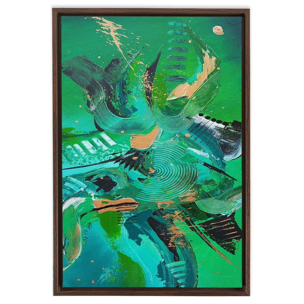 Emerald Framed Canvas Wraps
