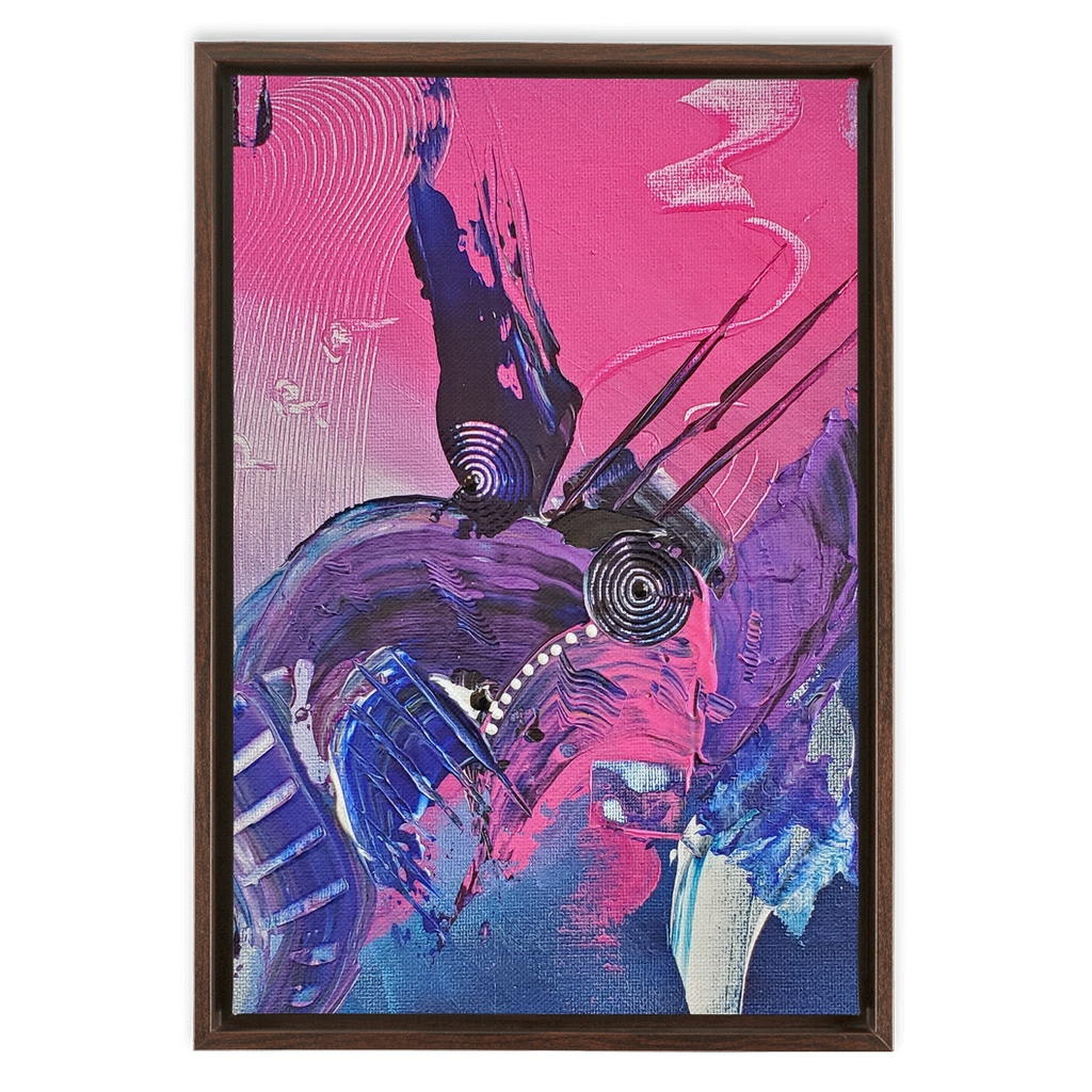 Purple Haze Framed Canvas Wraps