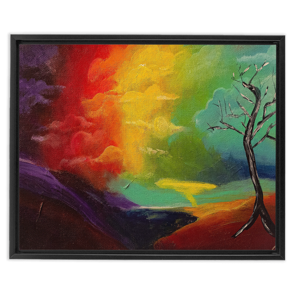 B4TheStorm Framed Canvas Wraps
