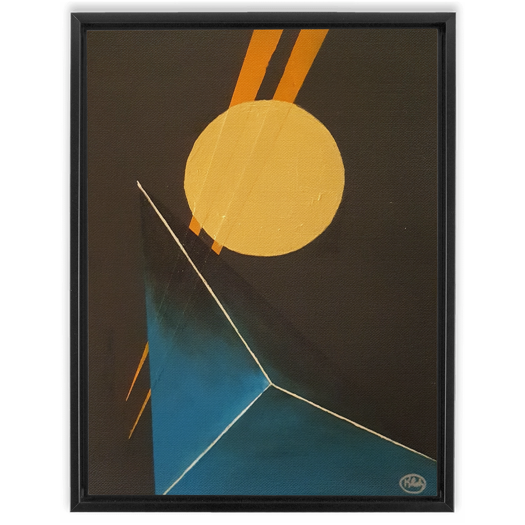 geoSpec1 Framed Canvas Wraps