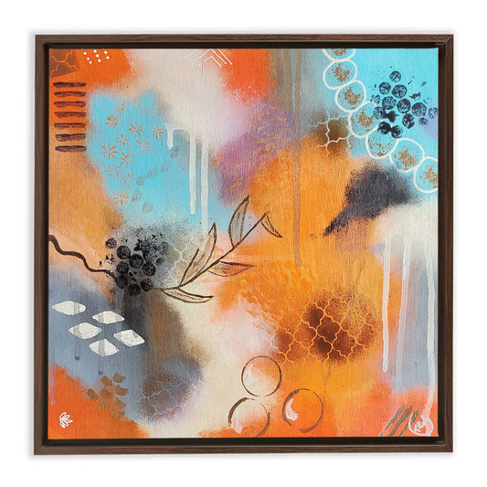 Intu005 Framed Canvas Wraps