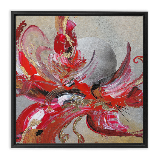 Iridaceae Framed Canvas Wraps