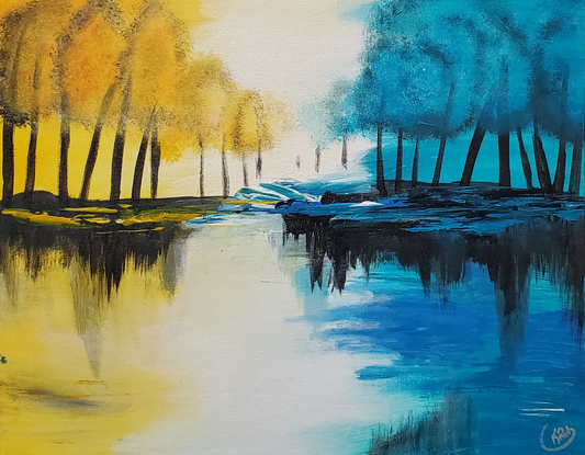 Halcyon Forest Original Artwork
