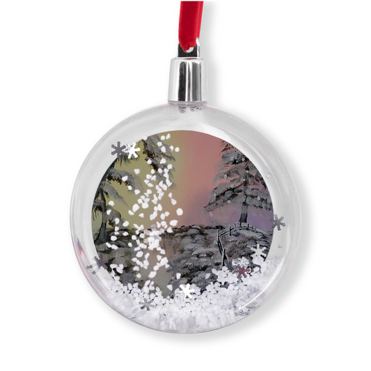 Winter 1 Snow Globe Ornaments