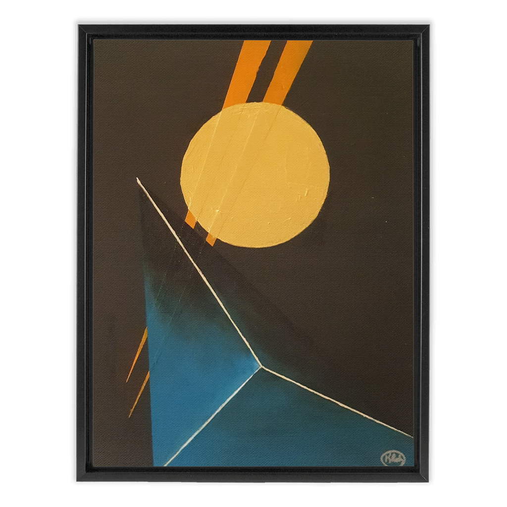 geoSpec1 Framed Canvas Wraps