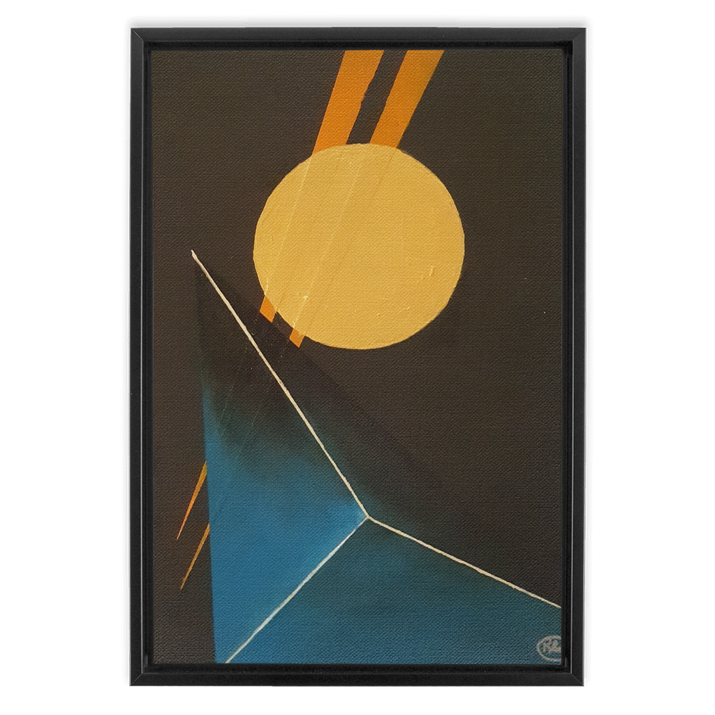 geoSpec1 Framed Canvas Wraps