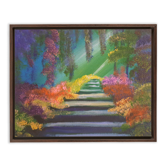 QuietSecret Framed Canvas Wraps