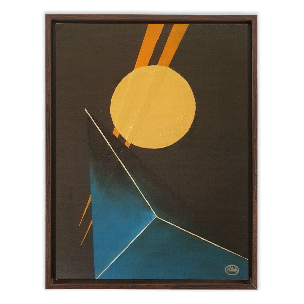 geoSpec1 Framed Canvas Wraps
