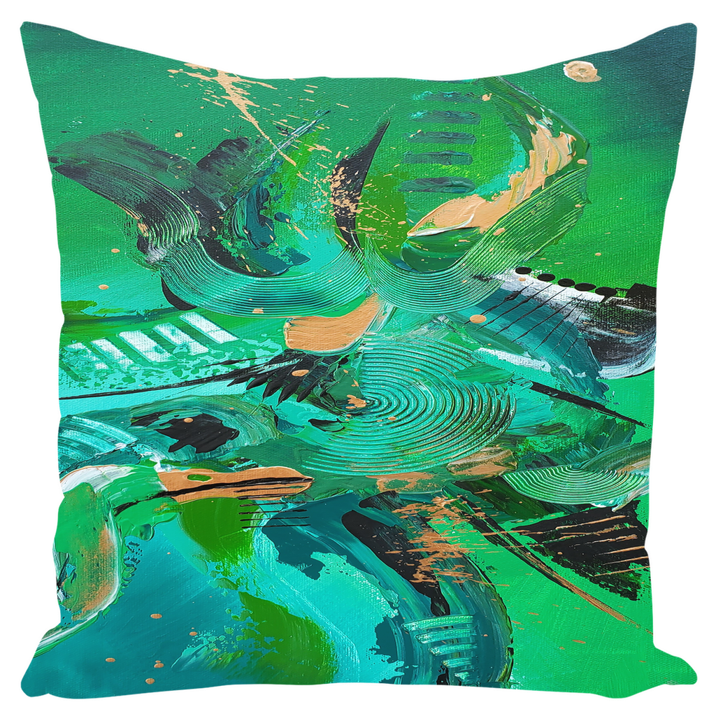 Emerald Throw Pillows