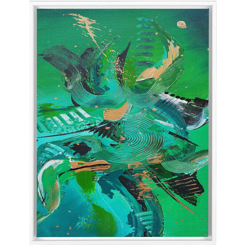 Emerald Framed Canvas Wraps