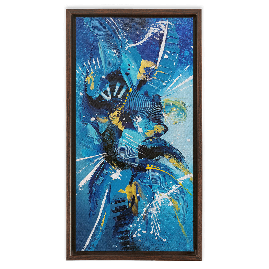 Lagoon Framed Canvas Wraps
