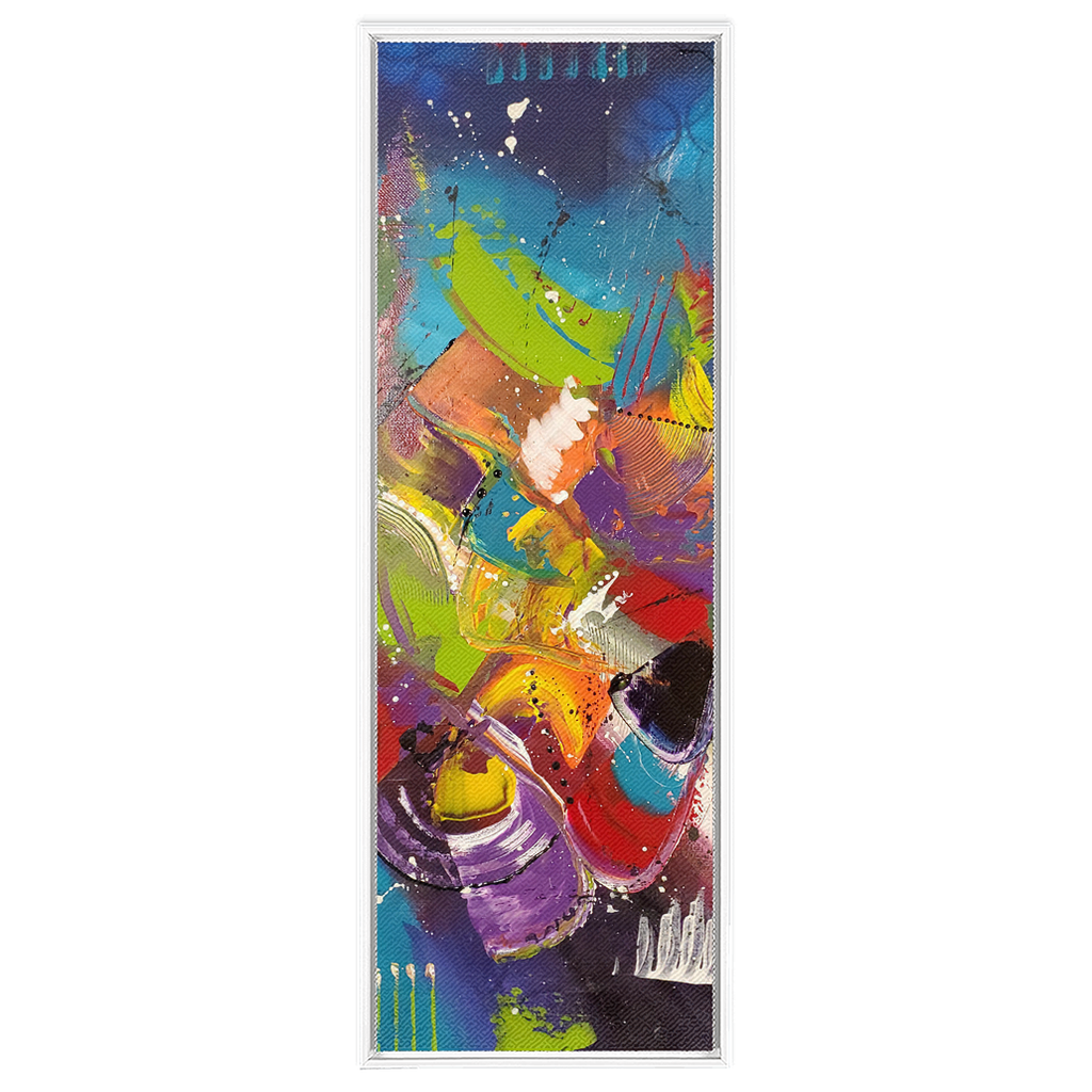 "The Celebration Of Life II" Framed Canvas Wraps