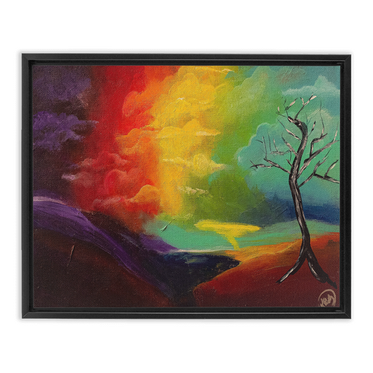 B4TheStorm Framed Canvas Wraps