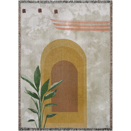 Boho 1 Woven Blankets