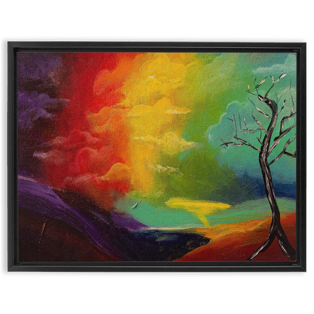 B4TheStorm Framed Canvas Wraps