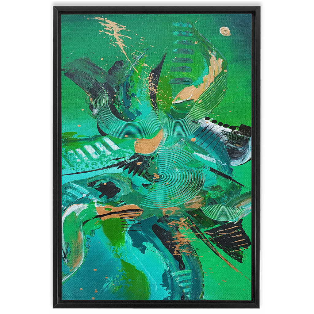 Emerald Framed Canvas Wraps