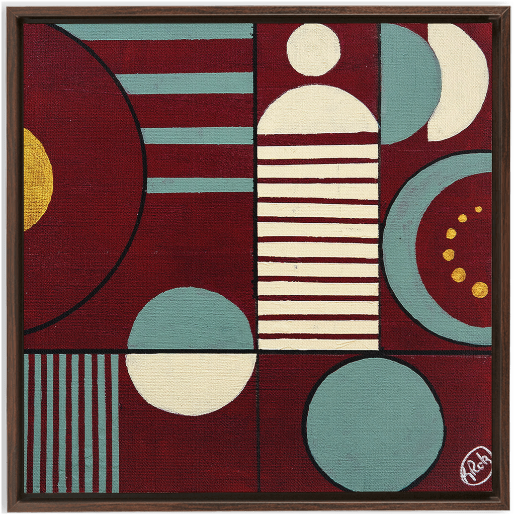 GeoS1a Framed Canvas Wraps