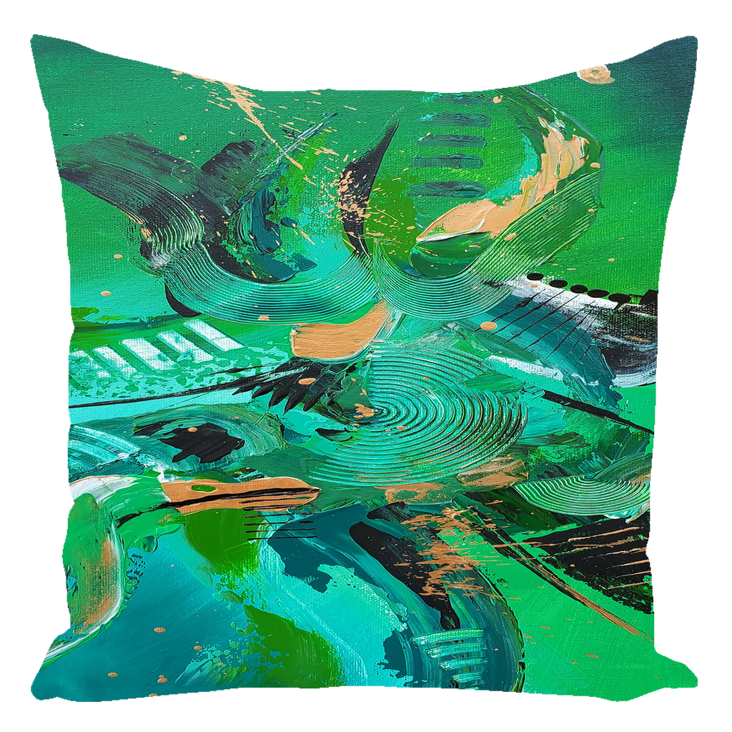 Emerald Throw Pillows