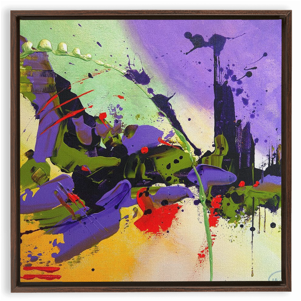 C'est La Vie Framed Canvas Wraps