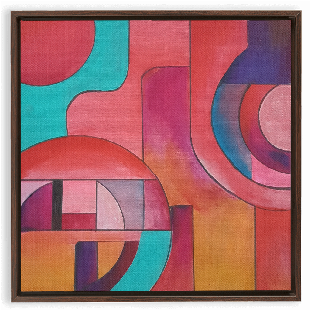 SheWins Framed Canvas Wraps