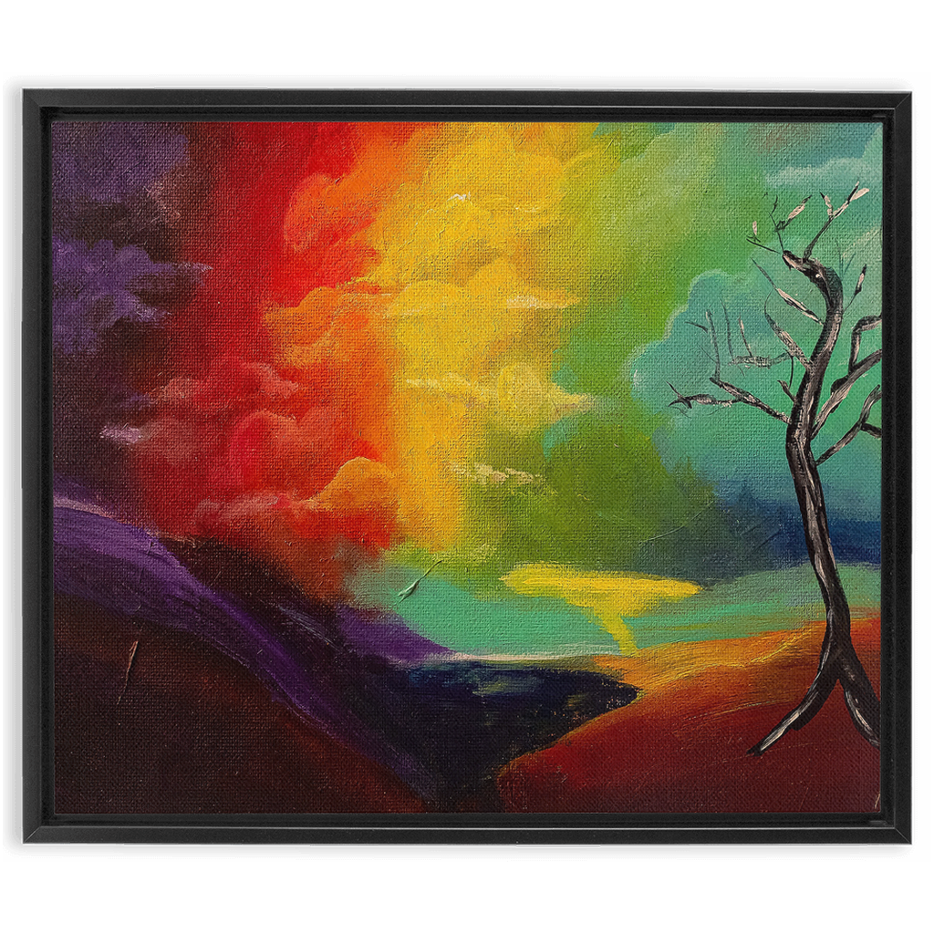 B4TheStorm Framed Canvas Wraps