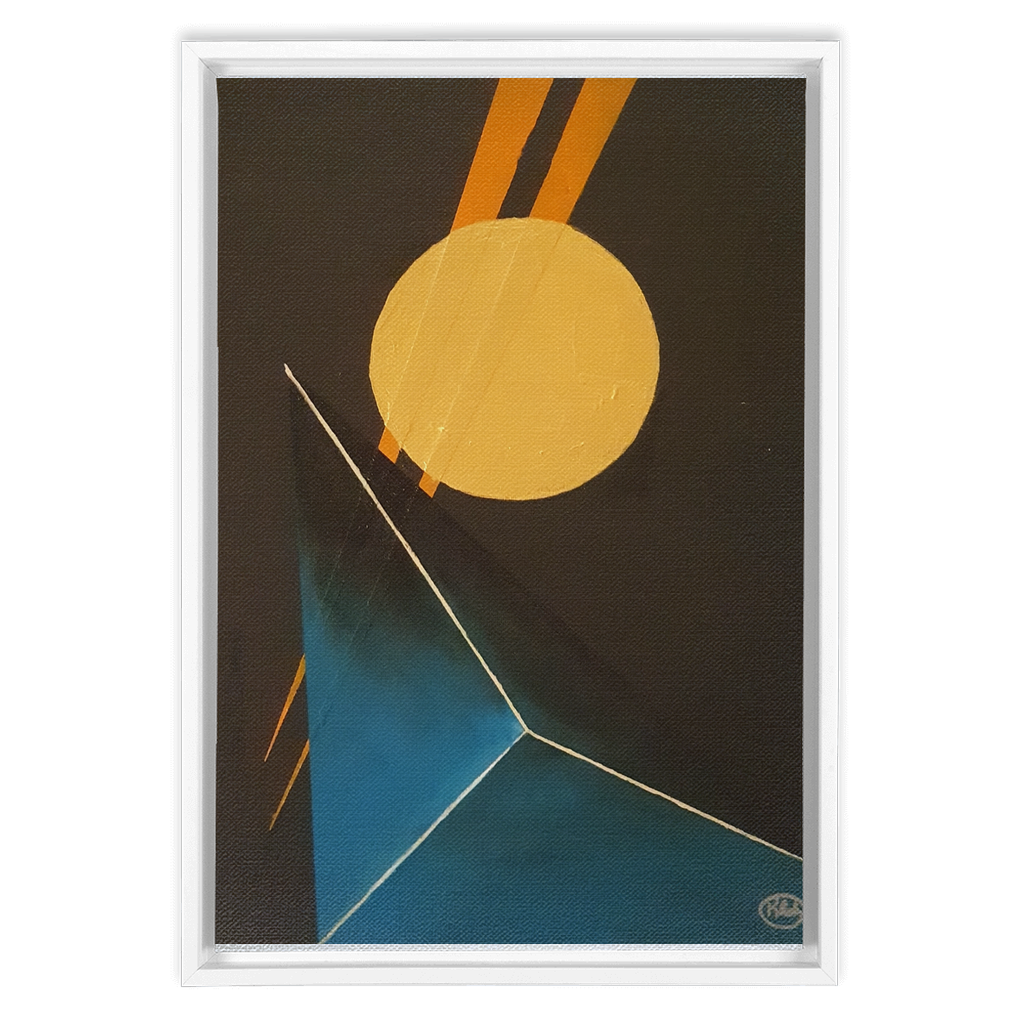 geoSpec1 Framed Canvas Wraps