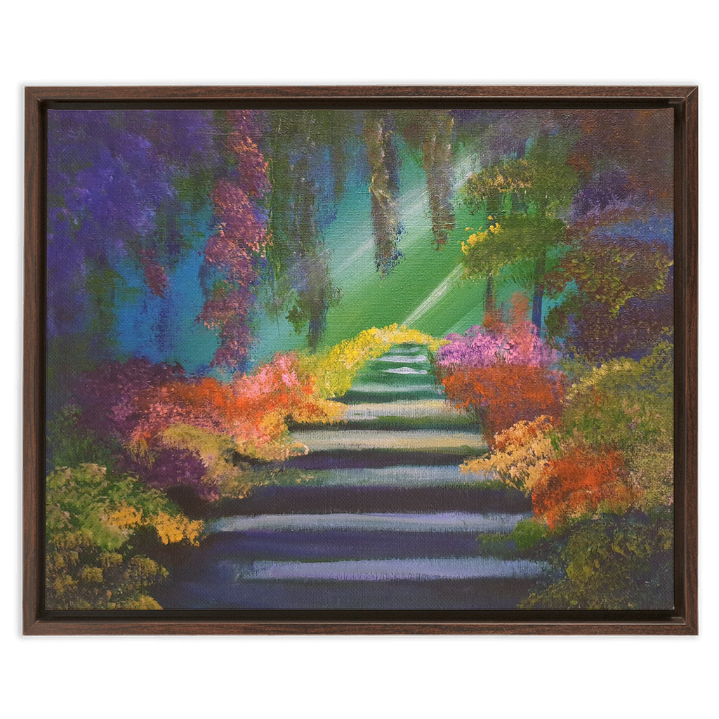QuietSecret Framed Canvas Wraps