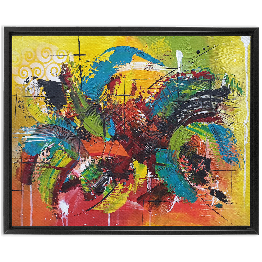 Caribbean Breeze Framed Canvas Wraps