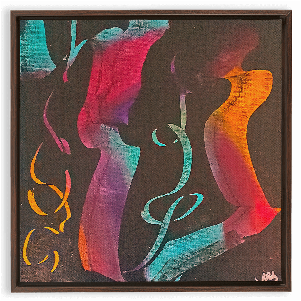 A-Centric Teach Framed Canvas Wraps
