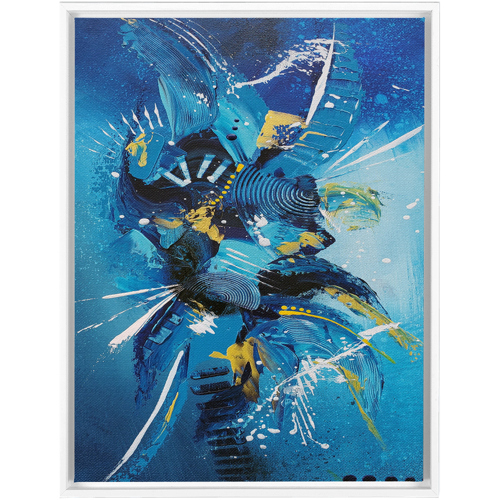 Lagoon Framed Canvas Wraps