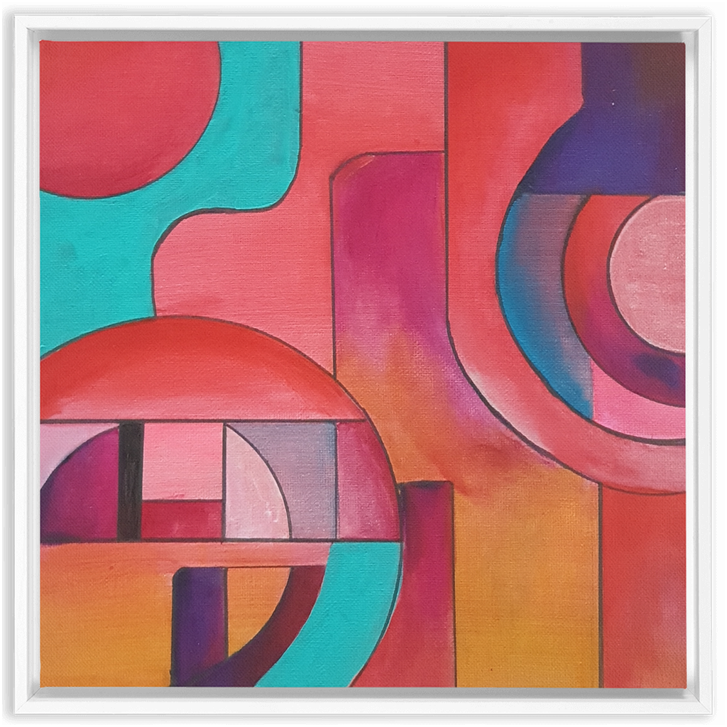 SheWins Framed Canvas Wraps