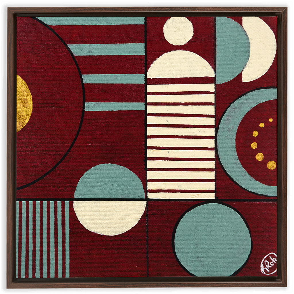 GeoS1a Framed Canvas Wraps
