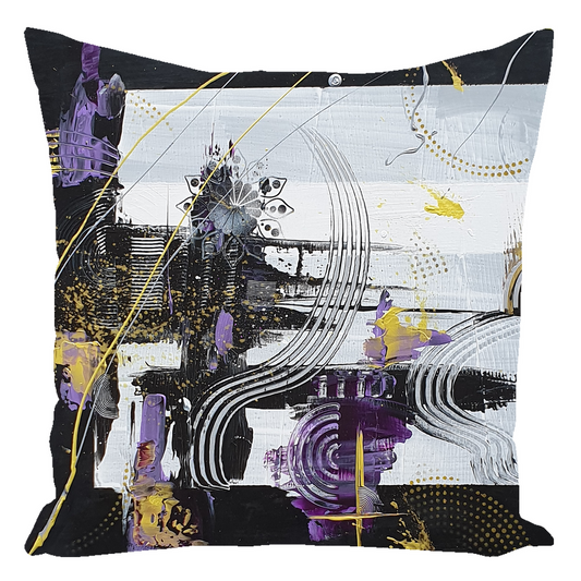 Alpha and Omega Throw Pillows