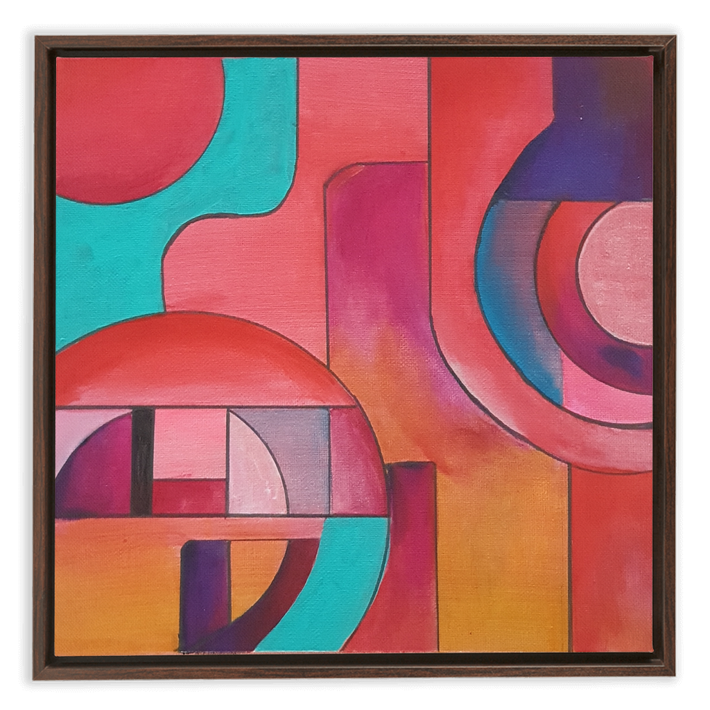 SheWins Framed Canvas Wraps