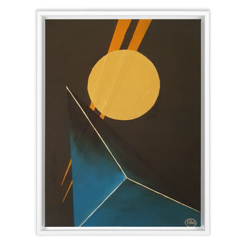 geoSpec1 Framed Canvas Wraps