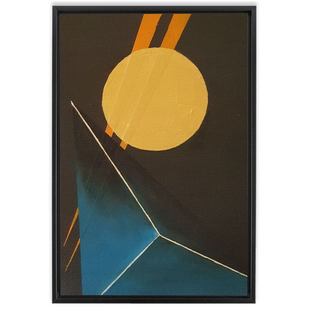 geoSpec1 Framed Canvas Wraps