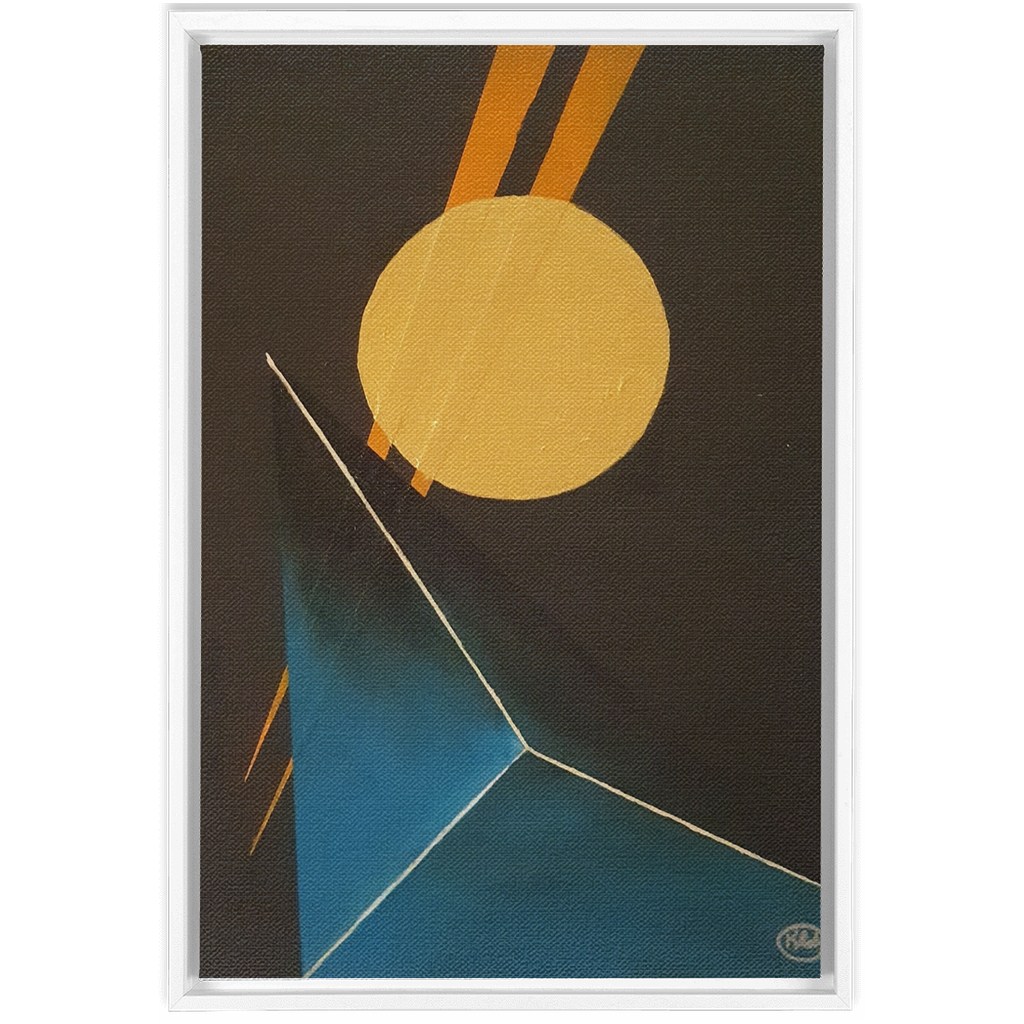 geoSpec1 Framed Canvas Wraps