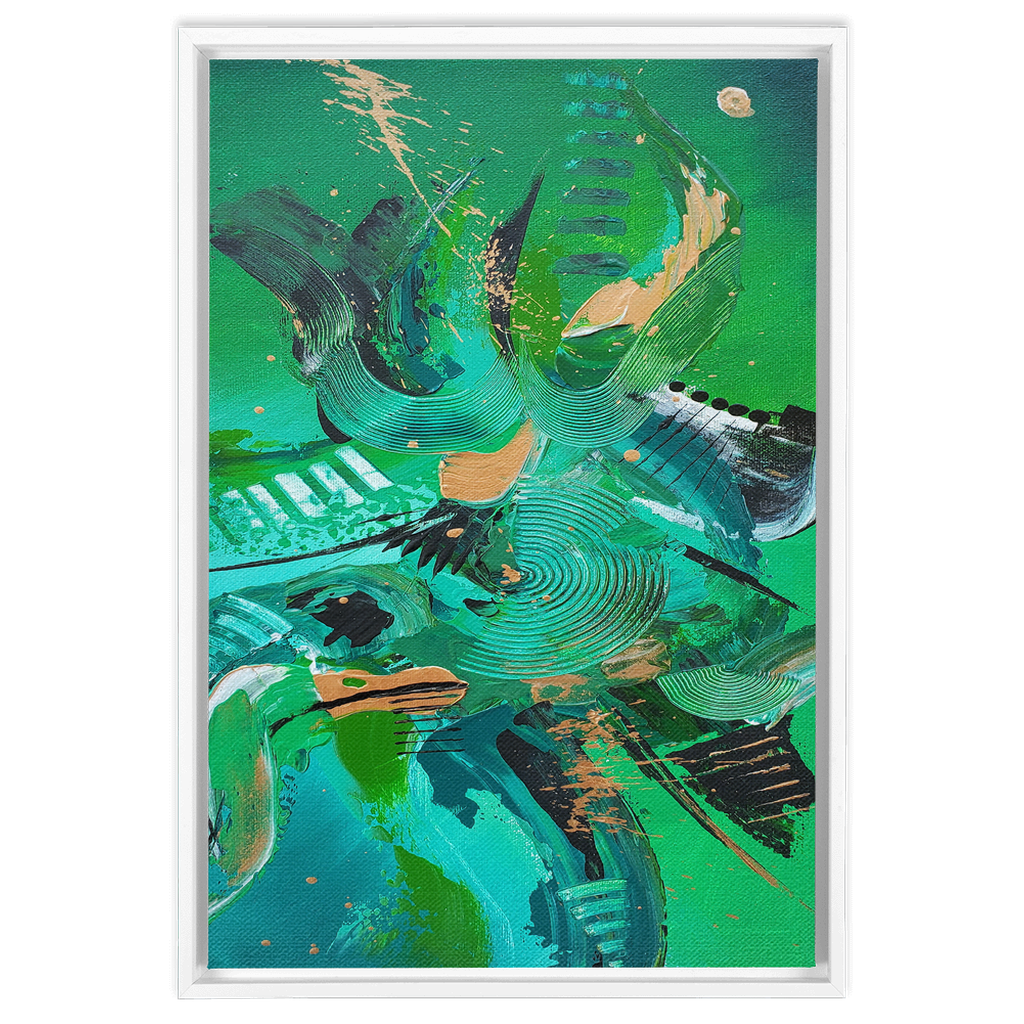 Emerald Framed Canvas Wraps