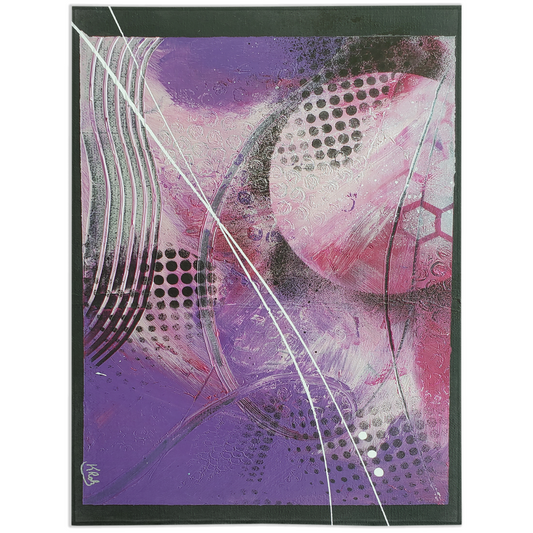 Purple Ice Minky Blankets