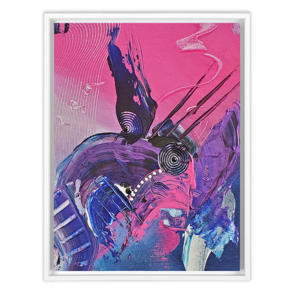 Purple Haze Framed Canvas Wraps