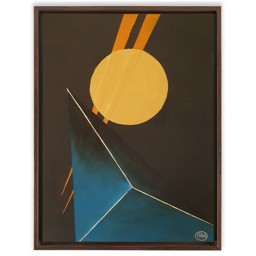 geoSpec1 Framed Canvas Wraps