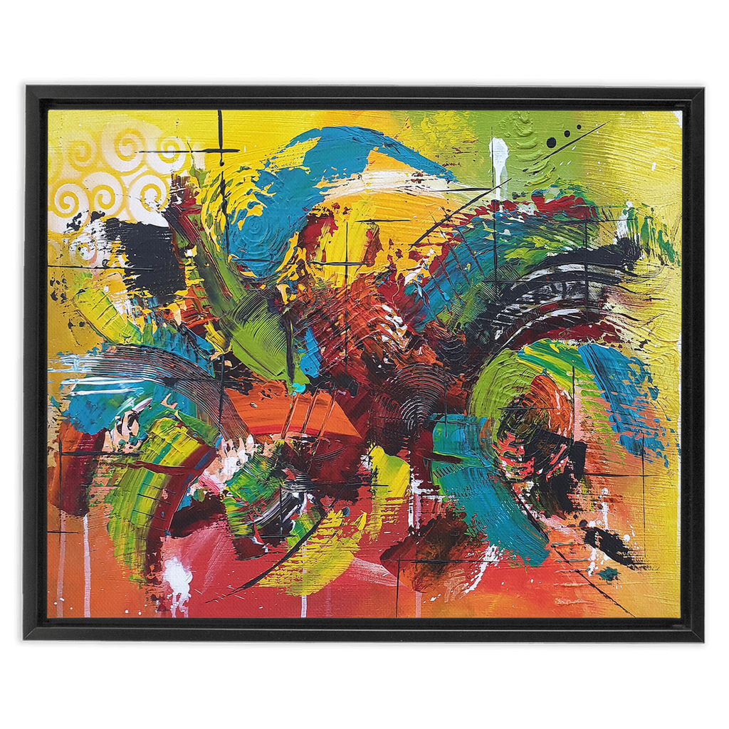 Caribbean Breeze Framed Canvas Wraps