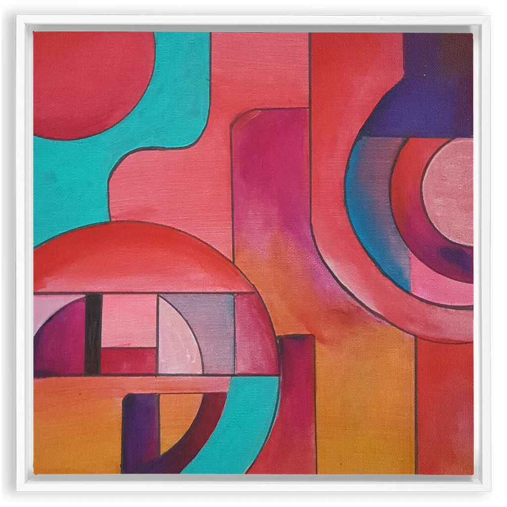 SheWins Framed Canvas Wraps
