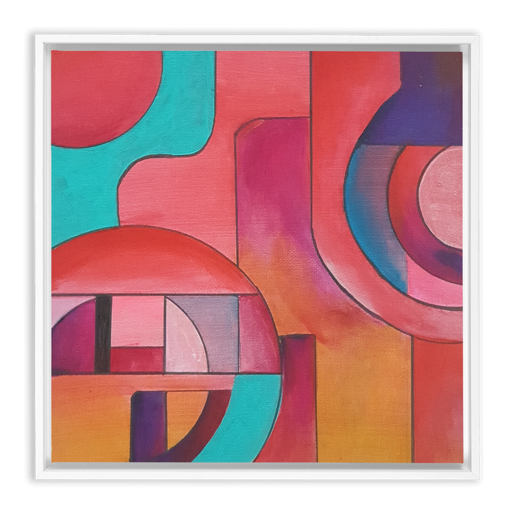 SheWins Framed Canvas Wraps
