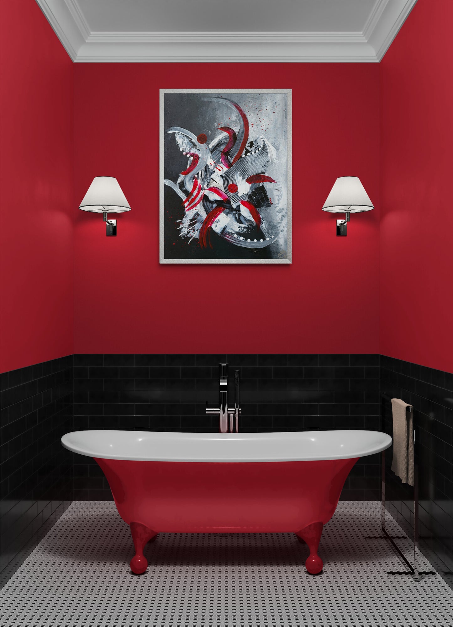 Akai Senshi Original Artwork
